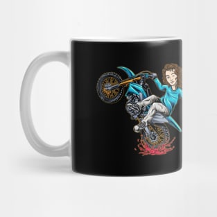 Peace Rider Motocross Mug